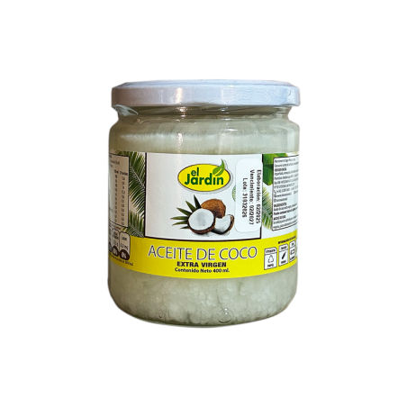 ACEITE DE COCO 400CC EL JARDIN UNIDAD | HVStore