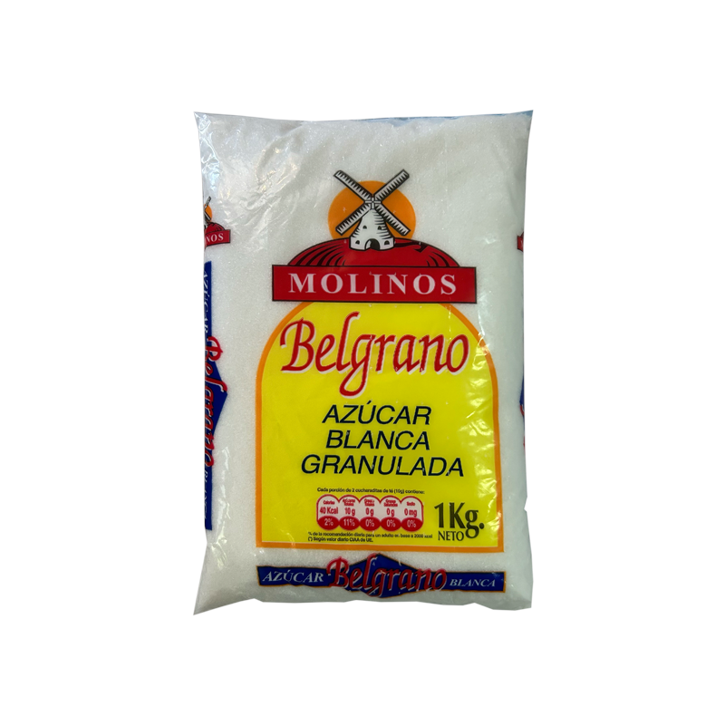 AZUCAR BLANCA BELGRANO 1KG | HVStore