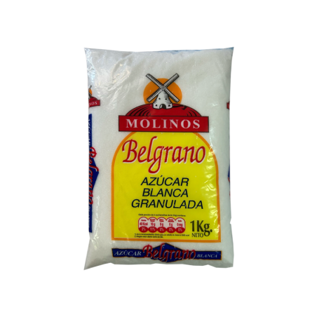 AZUCAR BLANCA BELGRANO 1KG | HVStore