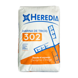 HARINA 302 SACO 25KG HEREDIA